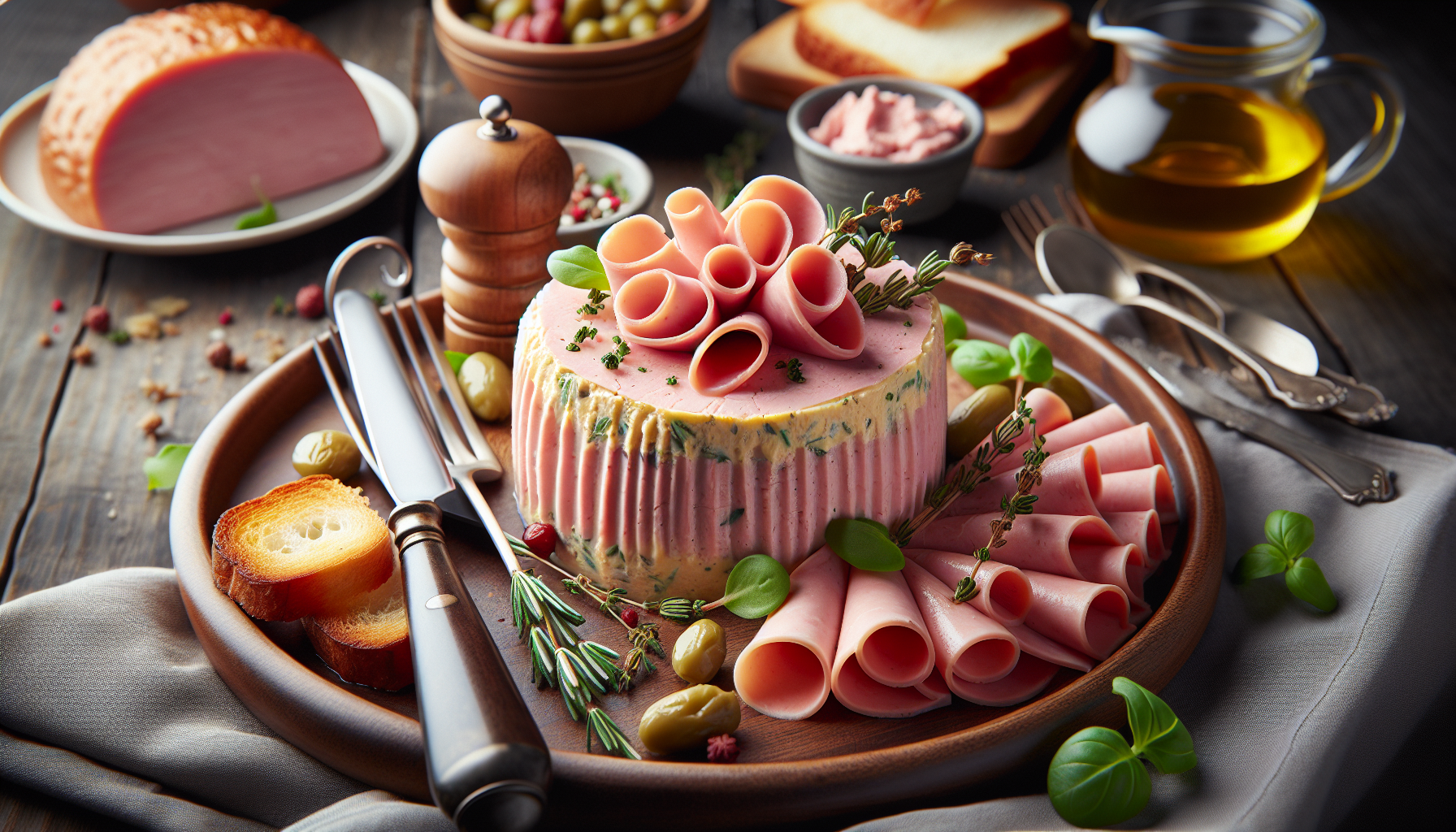 mousse di prosciutto